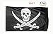 DANF 2 Pack Pirate Jack Rackham Flag Knife Jolly Roger Skull and Crossbones3 by 5 FT Polyester Flag Banner