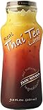 Taste Nirvana Real Thai Tea Latte, 9.5 Ounce Glass Bottles (Pack of 12)