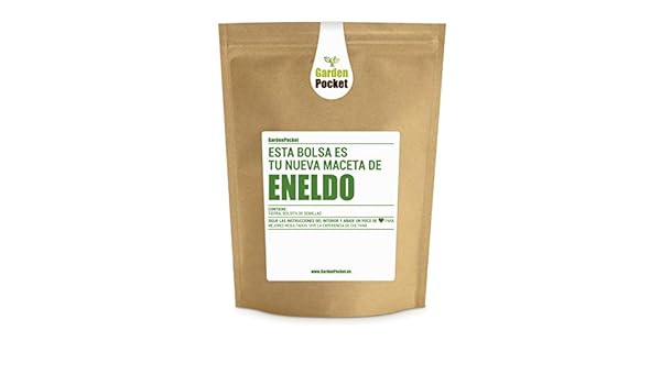Garden Pocket - Kit de Cultivo de ENELDO - Bolsa Maceta: Amazon.es ...