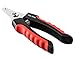 Mockins Professional Dog Nail Clipper with Ergonomic Handles & Semi Circular Blades for Safe and Easy Use -Red Size Large | Dog Supplies & Pet Gentle