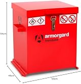 Horison Industries COSHH Cabinet - Fire Proof Flammable Liquid Storage Cupboard view 3
