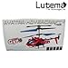 Lutema Avatar Hovercraft 4CH Remote Control Helicopter, Red