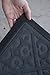 Alpine Neighbor Door Mat - Washable Indoor/Outdoor Low Profile Doormat - Entrance Rug Floor Mats for Front Outside Doors Scraper Clean Decor Rubber Shoes Doormats Garage Water Rugs (Dark Brown)