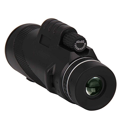 Monocular Dual Focus Optics Zoom 40X60 Single-tube Telescope Waterproof Wide Angle Lens With Tripod For Phone Bird Watching Camping Hiking Hunting Live Concert Surveillance