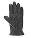Pratt and Hart Men's Thinsulate Lined Touchscreen Leather Gloves