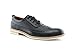 Black Ferro Aldo Men's Dress Shoes Two Tone Brogue Original Perforation Details New 19278 (9.5 U.S)