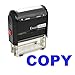 ExcelMark Copy - Self-Inking Rubber Stamp - A1539 Blue Ink