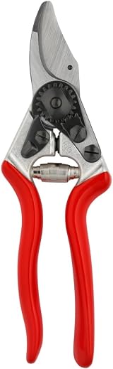FELCO FEL6 Model 6 Compact Secateurs Red Lightweight Aluminum Handles view 4