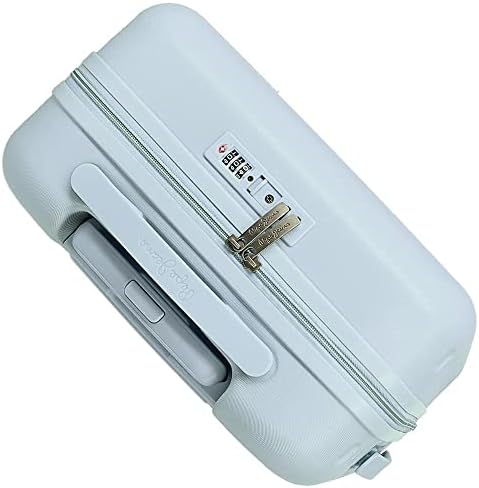 Accent Maleta de cabina Rígida, Azul, 4 Ruedas dobles