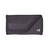 Nite Ize Medium Velcro Clip Case Sideways with Flex Belt Clip (Black) Universal