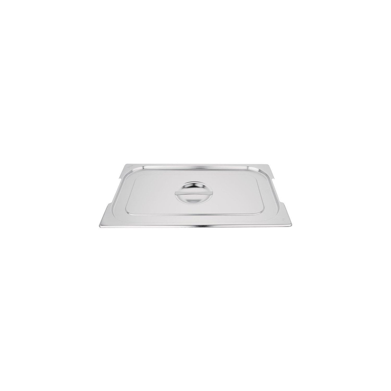 Vogue CB181 Stainless Steel 1/1 Gastronorm Handled Pan Lid 530X325mm Cover Top, Silver