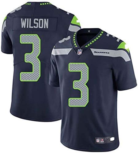 ZJFSL NFL Football Jersey Seahawks Second Generation Legendary Football Jersey Short Sleeve Sport Top T-Shirt NFL Jersey