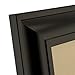 Craig Frames 21834700BK 24 by 36-Inch Picture Frame, Smooth Wrap Finish, 2-Inch Wide, Black
