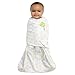 Halo Sleepsack 100% Cotton Swaddle, Green/Blue/Grey Circle, Newborn