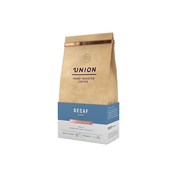 Vereinigung Kaffee Dunkle Röstung Entkoffeinierten Kaffeebereiter Mahlen Mischung 200G - Packung mit 6