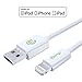 iPhone Charger, Mengo [Apple MFI Certified] Lightning to USB Charger for iPhone, iPod, iPad 3 Feet (1 Meter) - White