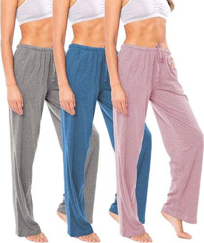 Sexy Basics Women's Cotton Knit Pajama Pants