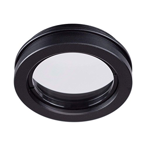 SM10 1X Barlow Lens Assisted Auxiliary Len for Stereo Zoom Microscope Dustproof Glass Protection Glass Lens Prevention UV Smoke Oil Proof