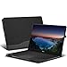 Honeycase Hp Spectre X360 15.6 inch Case, PU Leather Folio Hard Cover Compatible for Hp Spectre x360 15t touch/15-CH011/15-CH012/15-DF0068/15-BL000 Series 2 in 1 Laptop (NOT FIT 15-AP000 Series),Grey