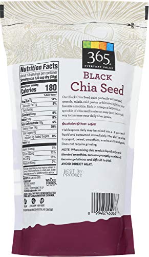 365 by Whole Foods Market, Chia Seed Black, 16 Ounce - Image 3