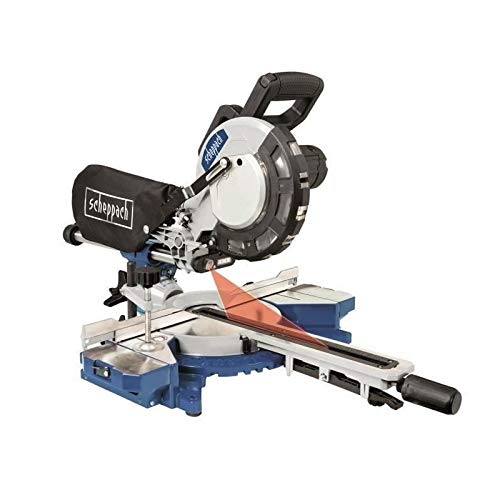 Scheppach Kappsäge Radiale 216 mm hm81lxu 2000 W Blau