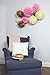 Tissue Paper Pom Poms Neutral Pink Gold Decorations - 9 Pcs 14