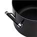 Circulon Acclaim Hard Anodized Nonstick Stock Pot/Stockpot with Lid, 7.5 Quart, Black,82542