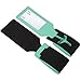RoryTory Black Green RFID Protection Passport Case Holder And 2 Luggage Tags