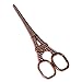 Scissors for Sewing Fabric, Vintage Eiffel Tower Design Steel Straight Detail Shear ScissorsSmall for Craft Artwork Thread Needlework DIY Supplies BROSHAN