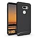 TUDIA DualShield Designed for LG V35 ThinQ Case, [Merge] Heavy Duty Dual Layer Slim Hard Case for LG V35 ThinQ (Matte Black)