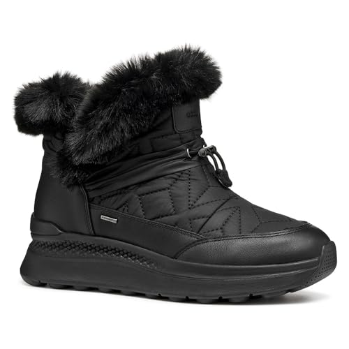 D Spheria Actif X2 - Bota para mujer, color negro, talla 37 EU, Negro, 37 EU