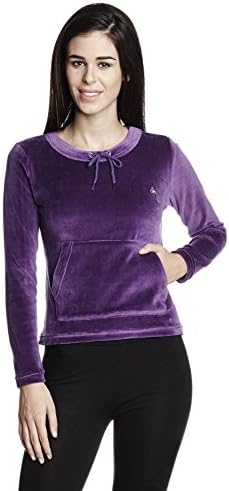 Urban Yoga Women's Cotton Blossom Jacket Purple