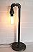 Steampunk Lamp Table Lamp - lighting, industrial pipe decor, Black Metal Pipe light fixture - Industrial Lighting w/Edison Bulb industrial lighting