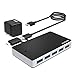 BYEASY Powered USB Hub 3.0 and USB 3.1 Type C Hub, 7-Port USB Splitter with Power Adapter, 3.3 ft Long Cable and BC 1.2 Charging Port for iMac, MacBook Pro/Air, Mac Pro, PS4, Surface, PC, Laptop