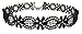 Zivyes Black Lace Floral Choker Punk Gothic Tattoo Necklace for 90s Women Girls (Style-B-6pcs)