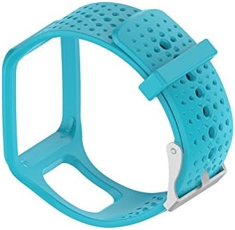 feiledi Replacement Silicone Watch Band Strap For TomTom Multi-Sport/Cardio GPS Watch TomTom Runner and More