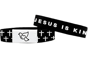 KUMAMART Bible Verse Bracelets Wearable Bible Bracelet with NFC Christian Bracelet Bible Verse Bracelets for Women Men Inspirational Bible Verse Bracelet