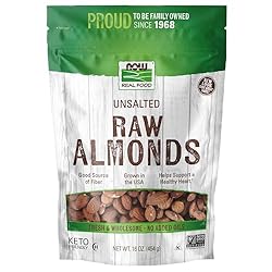 NOW Foods, Almonds, Raw and Unsalted, Source of