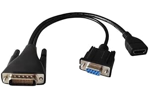 Four-Generation Lens HDCI to HDMI+DB9 Compatible Adapter Cable RS232