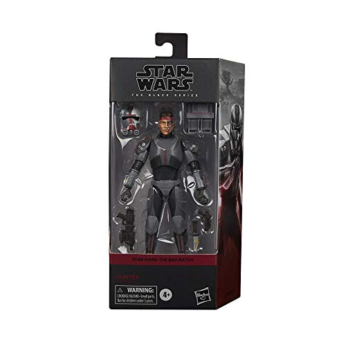 STAR WARS The Black Series Bad Batch Hunter 6-Inch-Scale The Clone Wars Collectible Action Figure, Toys for Kids Ages 4 and Up