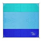 OCOOPA 10’X 9′ Extra Large Beach Blanket, Soft Lightweight Pocket Blanket, Waterproof Outdoor Picnic Mat for Beach, Camping, Hiking, Music Festival, Machine Washable