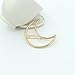Adecco LLC 7pcs Minimalist Dainty Gold Silver Hollow Geometric Metal Hairpin Hair Clip Clamps,Circle, Triangle and Moon etc