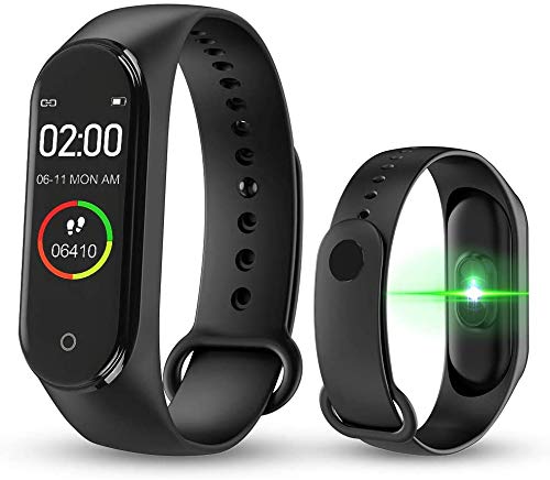 SMART BRACELET ,IP 67 Waterproof Fitness Tracker Smart Bracelet Blood Pressure Heart Rate Monitor for Man and Woman (BLACK)