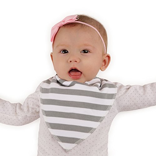Pupiki Nursing Breastfeeding Cover: Soft, Cute, Stretchy Baby Breastfeeding Scarf w/ Carry Bag + Bandana Drool Bib| Top Multipurpose Infant Canopy/ Baby Car Seat Cover/ Stroller - Thumbnail 7