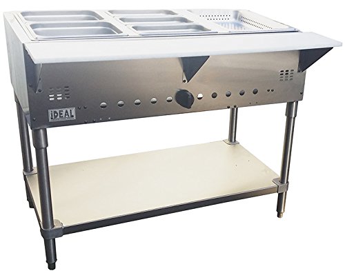3 Well Ideal Steam Table Bain Marie Style (Made in USA)