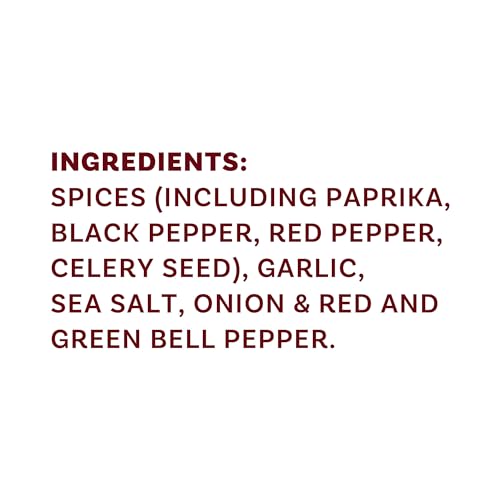 MCCORMICK GOURMET COLLECTION CAJUN SEASONING, NON GMO, OUR BEST HERBS & SPICES, SPICY, LOUISIANA-STYLE BLEND WITH GARLIC, ONION & PEPPERS, JAZZ UP SHRIMP, CHICKEN & BAYOU-INSPIRED FAVORITES, 2.25 OZ