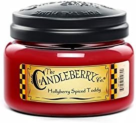 Hollyberry Spiced Toddy 10 oz. Small Jar Candleberry Candle