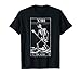 Blackcraft Vintage Death Tarot Card The Grim Reaper Art T-Shirt