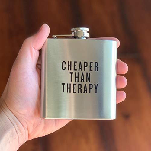 Damn Fine Flask | 6oz Stainless Steel | Funny Men's, Bachelor, Guy Gift for Whiskey Lovers - Image 3