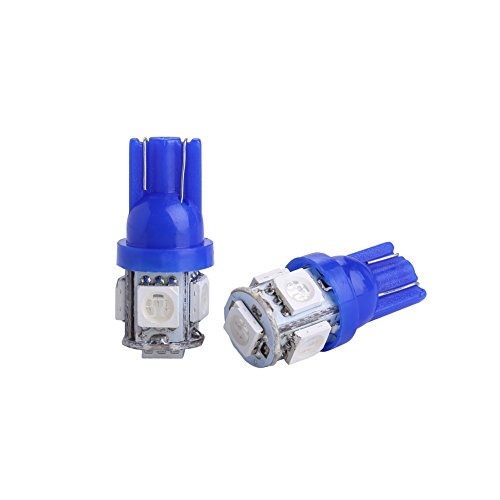 image for  194 T10 W5W 5SMD 5050 Antline 12v LED Light Bulb Blue 2825 158 192 16